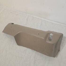 Ford F37b-1331057-aaw 89-92 Ranger Rear Left Tan Ext Cab Folding Chair Jump Seat Trim Bezel Oem