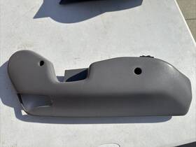 F4ts-1862186-adw Ford Obs 92-96 F150 F250 Seat Panel Trim Passenger Rh Side Gray #v9