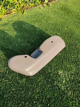 F5ts-1562186-baw Ford Obs 92-96 F150 F250 F350 Seat Panel Trim Passenger Side Opal Grey 40/20/40