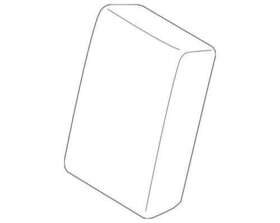 Fl3z-1660508-fb Ford Genuine F-series Super Duty 2015-2017 Rear Armrest Assembly