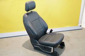 Fl3z15672a40ab Ford 2021-2024 F150 Oem.front Passenger Seat Black Leather Assembly Restored