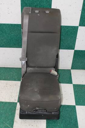 Fl3z9661018a Ford Issue 17-22 F250 Gray Cloth Crew Cab Front Center Jumpseat Console Assembly Oe