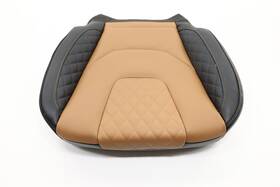 Kt4z58632a23a Ford 2020 - 2024 Edge Front Left Side Seat Lower Cushion Cover Oem Beige 1e