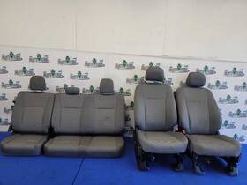 202-04160al Ford Truck 2015-2017 F150 Pickup Set Seats Gray Cloth Extended Cab 26632580