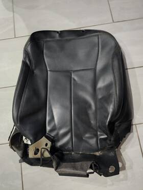 202-10580l Ford Truck 18 Expedition Lariat Upper Seat Cover Front Left Driver Black
