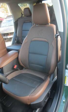 202-13028bl Ford Truck Driver Front Seat Bucket 8 Way Power Fits 23-25 Bronco Sport 164004