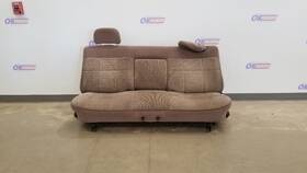 202.fd8593 Ford Truck 93 F150 Front Bench Seat Assembly Tan Cloth