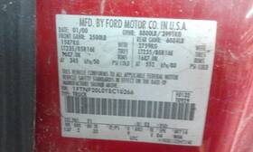 Ford Truck 203.fd8m00 F250sd 2000 Seat Track Front 169980