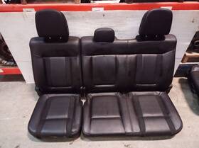 215.fd8713 Ford Truck 2011-2014 F150 Raptor Crew Cab Rear Second 2nd Row Black Leather Seats 7701