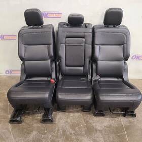 215.fd8g20 Ford Truck 20 2020 Explorer Xlt Rear Bench Seat Set Black Leather