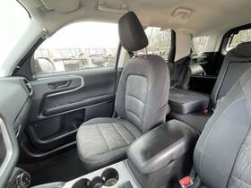 Lj6z7861704a Ford Truck 21-23 Bronco Spt Right Front Seat Fabric Blk Tc Qh 1.5l 39k Big Bend 65377