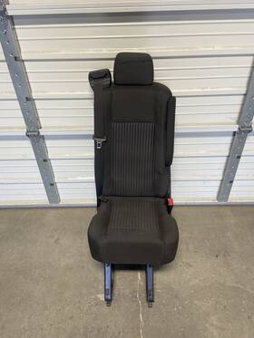Tv1bc Ford 2015-2025 Transit Van Oem Black Cloth Single Rear Seat 2020 2024