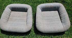 20861e80 General Motors 79-81 Camaro Style Gm Original Rear Back Seats Bottoms. Grey