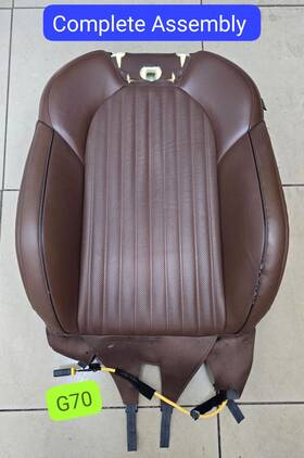 88350g9000 Genesis 2019-2021 G70 Front Left Driver Side Upper Seat Back Cushion Pad Oem