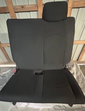 1150860 Gm 2009-2012 Chevrolet Traverse 3rd Row Seats Dk. Gray Cloth Right And Left Sides Oem