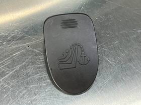 15249331 Gm 06-2013 Cadillac Cts Sts Rear Child Seat Safety Latch Trim Interior Cover Black