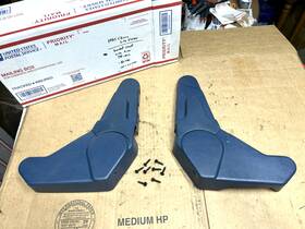 20286847 Gm 1983-1994 Gmc Chevy Blazer S10 S15 Jimmy Bucket Seat Lever Recline Trim - Blue