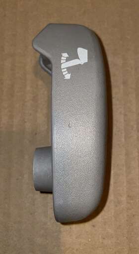 21558 Gm 92- 94 Chevy Silverado Truck Sierra Passenger Rh Side Recline Lever Gray