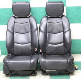 23239037 Gm 15ft Escalade Note Black Leather Perf Heat Cool Power Front Dvd Bucket Seats Oe
