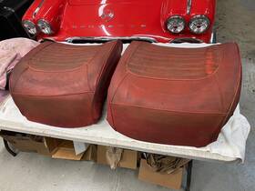 Gm 56-60 C1 1956-1960 Corvette Original Seat Backs 1957 1958 1959 Good Shape To Recover