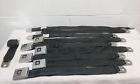 Receivers-4 Gm Cadillac General Safety Seat Belts Black Tongues