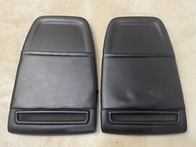 20926185 Gm General Motors Gmc Chevy Cadillac Chevrolet Oem 07-14 Suv Truck Black Front Bucket Seat Backing Trim Panel Leather Vented