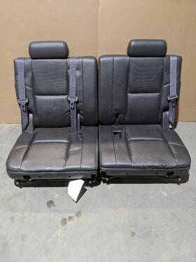 215.gm9d11 Gmc Truck 07-14 Gm Chevy Tahoe Or Suburban Beige 3rd Row Seats Left And Right 1165330