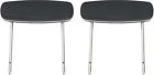 810h-buk-100 Headrest Bucket Seat -body Mopar 68-70 Pg Classic Black