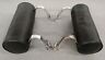Headrests1 Porsche Nice Pair Used Original Genuine Recaro Headrests
