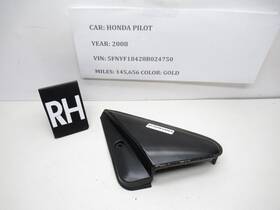 75490-s9v-a000 Honda 19730050081 03-08 Pilot Fr Rh Exterior Door Pillar Corner Garnish Oem