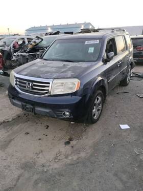 202-59754bl Honda Driver Front Seat Leather Electric Without Memory Ex-l Fits 13-15 Pilot 3489941