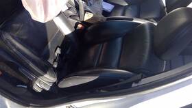 202-60594bl Honda Driver Front Seat Manual Leather Heated Fits 15-17 Fit 346177