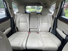 215.ho1417 Honda 2017-22 Cr-v Complete Rear 2nd Raw Seat Leather Tan Tc -f-h 80k Ex-l 57571