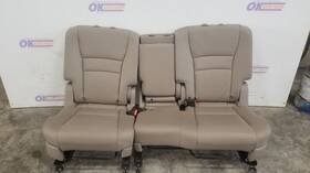 215.ho1522 Honda 22 2022 Pilot Oem Second Row Rear Seat Tan Leather