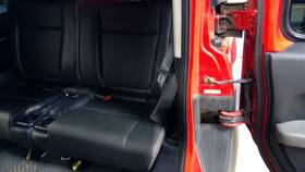 215.ho1g06 Honda 2006 06 Element Lx Driver Rear Left Seat Black Cloth 107397