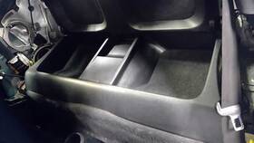 215.ho1i15 Honda 2015 15 Cr-z Hybrid Rear Bottom Bulkhead Only Black 90838
