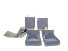 215.ho1k93 Honda 1993 Prelude Oem Blue Cloth Rear Seat