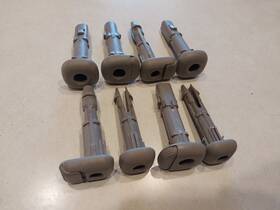 81143-sda-a01zh Honda 2009 2010 2011 Element Front Rear Upper Top Seat Headrest Guides Tan Locks