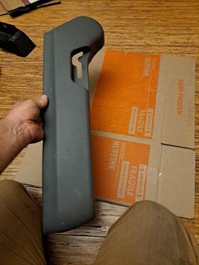 Honda 81238-scv St137 2003-2006 Element Front Passenger Seat Outer Reclining Lower Cover Gray Oe
