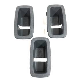 81323-dm978 Honda 2003-2008 Pilot Back Seat Anchor Garnish Caps Cover Trim Plastic 3 Pc Set