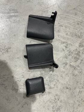 81596-sr3a-0000 Honda 92-95 Civic 94-01 Integra Blk Seat Bolt Cover Trim Set Inner/outter Dc Eg