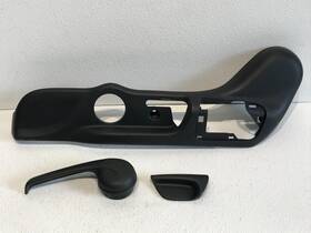 81638-sna-a1-m1 Honda 06-11 Civic Si Front Seat Lh Left Driver Trim Bezel Oem Black