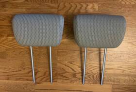 82140-scv-l03zb Honda 2009 2010 2011 Element Oem Rear Headrest Set Titanium 2 Headrests Pair