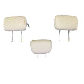 82140-tr6-v21zc Honda 2014 2015 Civic 4 Door Fabric Rear Head Rest Set Of 3 Headrests With Cases