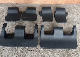 82196-tk8-a01 Honda 11-17 Odyssey Oem Rear Seat 3rd Side Pivot Cover Trim Set 6 #359
