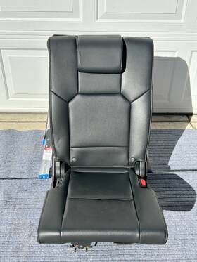 Honda 82521-sza-a41zb Pilot 2009-2011 Touring Rear Third Row Right Seat Black Leather Oem
