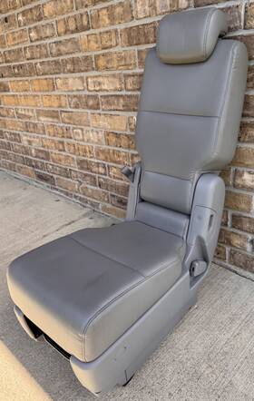Honda Mc2c018g7 2011 -2017 Odyssey Middle Jump Seat - Leather Light Gray Oem