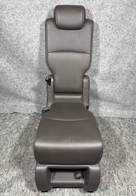 Nh781l Honda 2018-2024 Odyssey Middle Jump Seat 2nd Row Mocha Gray Leather Perfect Oem