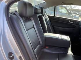 215.hy1g13 Hyundai Genesis 2013 Rear Seat Full Bench Black Leather Second Row Sedan 822086