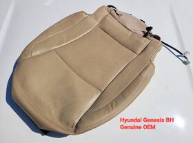 88260-3m102 Hyundai Genuine Genesis Bh Front Beige Bottom Seat Cover Oem Upholstery Skin